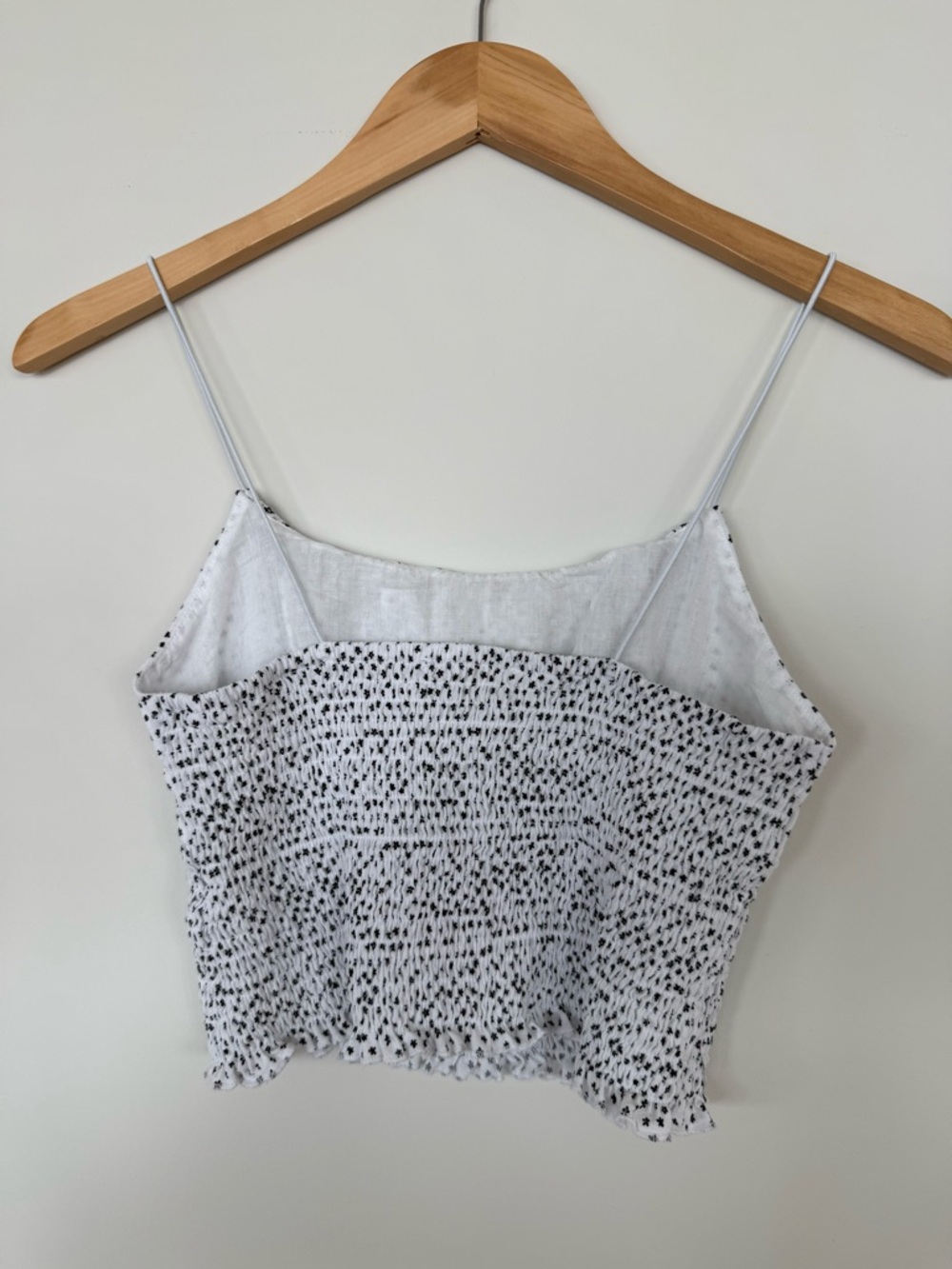 LA Hearts White & Black Star Smocked Cami - Picture 2 of 6